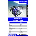 Pompa Air Alkon 4 inch bensin Nishikawa NGP 40