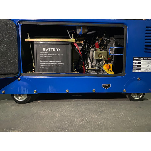 Nishikawa mesin genset silent generator NDG 8800 ES 5000 watt