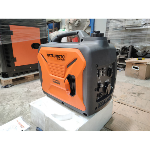Genset Silent Bensin MGG 2000i Gasoline 2000 Watt Inverter Bensin