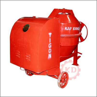 beton molen 850 liter 100 kg molen mixer tg-cm 1000 diesel Original