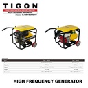 HIGH FREQUENCY CONVERTER | TIGON TVC-25/2 D WITH ENGINE MDX-178 F