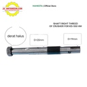 SHAFT AS SPAREPART FOR GILING PADI KD-550 HM