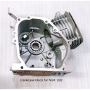 NISHIKAWA CRANKCASE BLOCK FOR NGX-200 MESIN PENGGERAK BENSIN