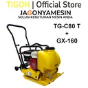 TIGON MESIN STEMPER KODOK PLATE COMPACTOR ( TG -C80 T) GARANSI RESMI