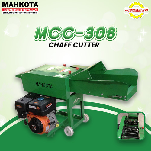 MESIN PENCACAH RUMPUT RANTING MAHKOTA MCC - 308 ( GARANSI RESMI )