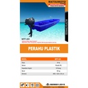 perahu plastik pe 6 orang boat mpp-400 berkualitas