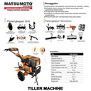 mesin cultivator traktor bajak sawah dan kebun + kopling 1390 DEX
