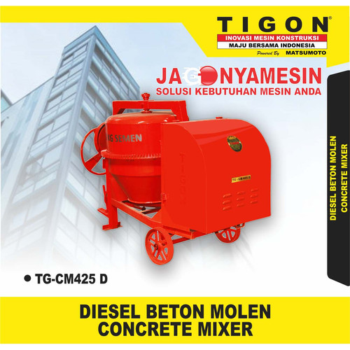 BETON MOLEN 425 LITER | MOLEN MIXER MERK TIGON