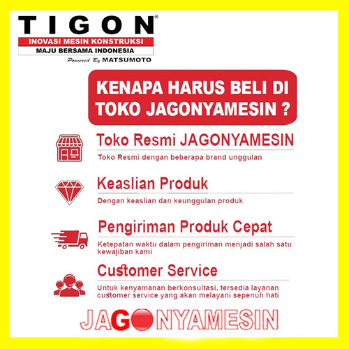 penekuk pipa 76 MM Tigon TRR-76 E (GARANSI RESMI)