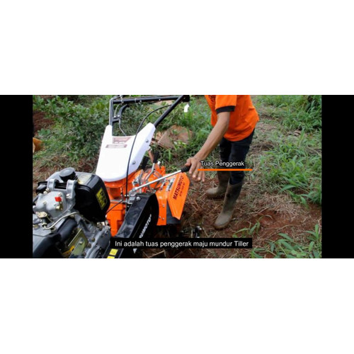 CULTIVATOR | TRAKTOR MINI MATSUMOTO TYPE MTM-1808 RD+MGX 390