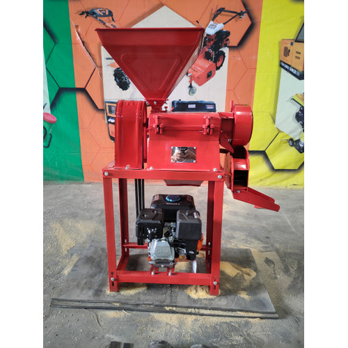 Mesin Giling Padi Giling Jagung Potable Mahkota Kd-450