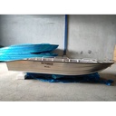 perahu aluminium boat 9 orang size 4.2 meter 420 L bergaransi