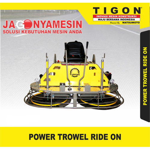 POWER TROWEL RIDE ON TIGON ( GARANSI RESMI )