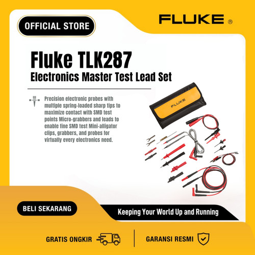 Fluke TLK-287 Electronics Master Test Lead Set