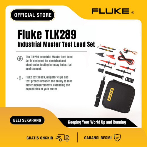 Fluke TLK-289 Industrial Master Test Lead Set
