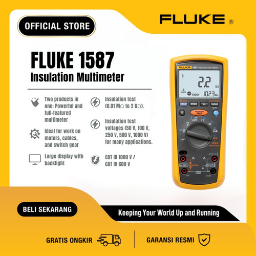 Fluke 1587 Digital Insulation Multimeter