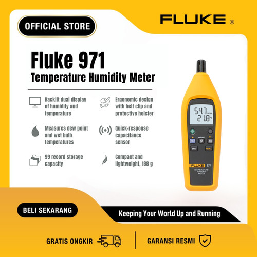 Fluke 971 Temperature and Humidity Meter