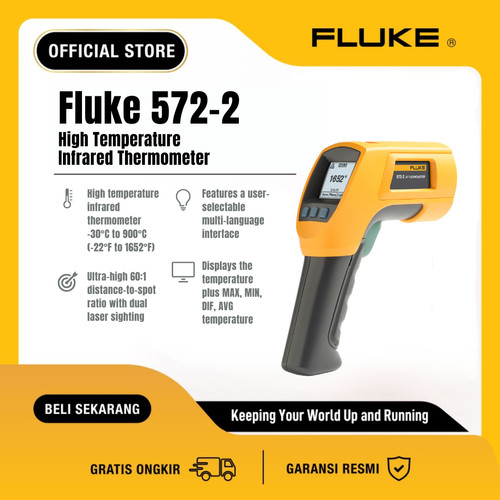 Fluke 572-2 High Temperature Infrared Thermometer