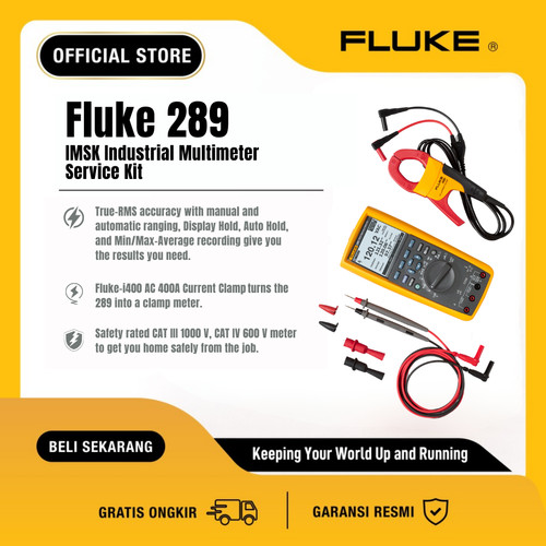 Fluke 289 IMSK Industrial Multimeter Service Kit