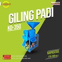MAHKOTA MESIN GILING PADI DAN JAGUNG RICE MILL TYPE KD - 350