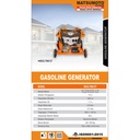 Genset / Gasoline Generator Series Open MGG-7990ET Garansi Resmi