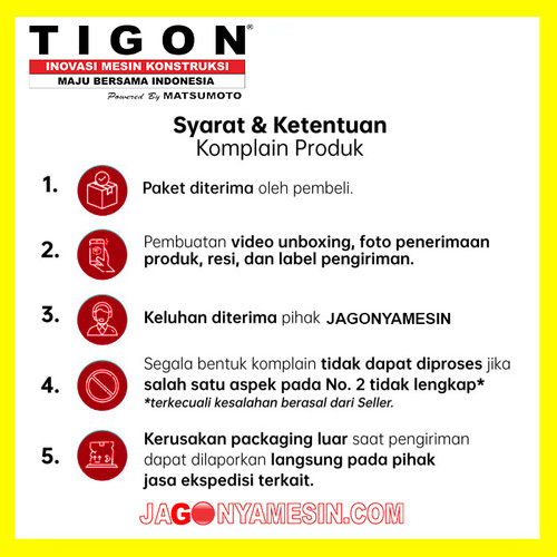 KONVERTER FREKUENSI TINGGI TIGON (TVC-30/2)