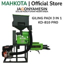 GILING PADI MAHKOTA KD-810 PRO 8HP BAHAN BAKAR BENSIN( GARANSI RESMI )