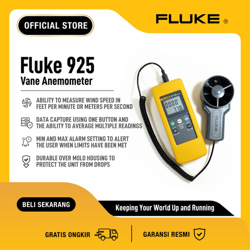 FLUKE 925 Digital Vane Anemometer
