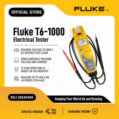 FLUKE T6-1000 Electrical Tester with FieldSense