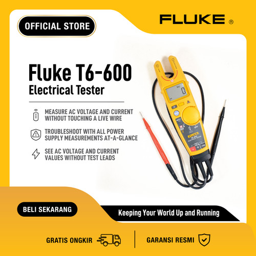 FLUKE T6-600 Electrical Tester with FieldSense