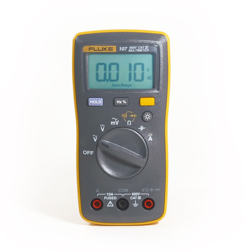 FLUKE 107 Palm-sized Digital Multimeter CAT III 600V