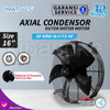 Axial Fan 16 Inch Fan Condensor Kipas Chiller Condenser 16" 220V / 380V Cooling Fan