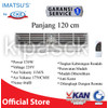 Air Curtain Imatsu 120 cm/ 1.2 M Air Door Tirai Udara Dengan Remote