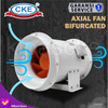 Axial Fan Bifurcated 16" Kipas Axial Blower Industrial 2HP 380V 16"