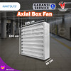 Blower Exhaust Box Fan Kandang Ayam 38 Inch 380V 3 Phase Motor Direct