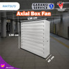 Blower Exhaust Box Fan Kandang Ayam 50 Inch 220V 1 Phase Kipas Gudang