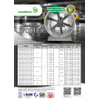 Axial Fan CKE AXD-300/6/0.75/2-WO 12 Inch