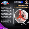 Blower Explosion Proof Axial Fan 24 inch 220 V