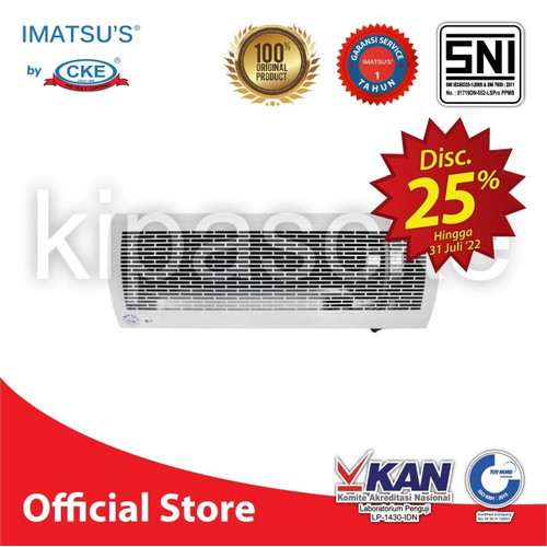 Air Curtain Imatsu 0.6 Meter 60 CM Air Door Tirai Udara AC-FM-3506-2-CY