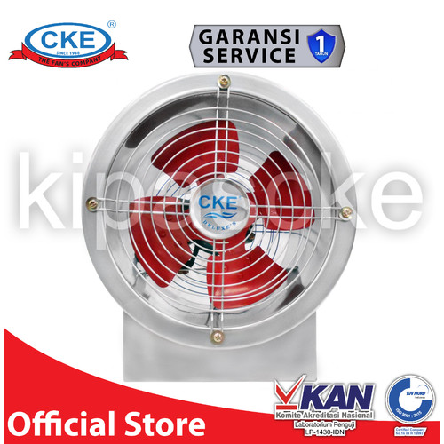 Axial Fan CKE AFD-STD-FAC-30Y-2-GS 12 Inch Drum Axial Blower Gedung