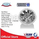 Axial Fan Direct Drive 12" 370W 3 PHASE 1400RPM AFD CKE Galvanis
