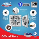 CKE Ceiling Exhaust APB-20DE-F 8 Inch Ceiling Duct Exhaust Plafon