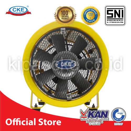 CKE Portable Ventilator PV-12/52-50HZ 12 Inch Blower Eksos Tambang