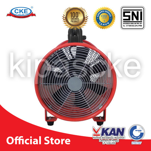 CKE Portable Ventilator SHT200-HJ 8 Inch Ventilator Blower Eksos Tamba