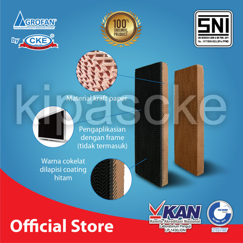 Cooling Pad Celdek Super 95g 150x60x15cm - Alat Ternak Ayam Unggas