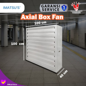 Exhaust Box Fan Blower Kandang Ayam 36 Inch 220V 1 Phase Kipas Gudang