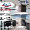 CKE Air Curtain Blower FM-1212-Y-2-S-TS Air Door Tirai Udara