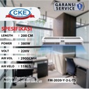 CKE Air Curtain Blower FM-2020 Putih AC Angin Toko Gedung Kantor Hotel