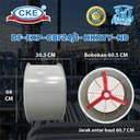 Drum Fan Blower Explosion Proof 24 Inch 220V Exhaust Fan Tabung 24" Inch Exd II BT4 Exhaust Industri Anti Ledak