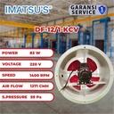 Drum Fan Blower Tabung 12 Inch Kipas Blower Tube Axial Flow Exhaust Duct Fan 12" 1 Phase 83W